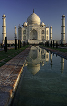 [ photo: Taj Mahal Dawn Reflections 2, Agra, Uttar Pradesh, India, February 2010 (img 201-068) ]