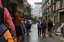 [ photo: Mehrauli Streets 1, New Delhi, NCT Delhi, India, February 2010 (img 185-043) ]