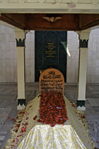 [ photo: Hazrat Inayat Khan's Sarcophagus, at his Dargah, New Delhi, NCT Delhi, India, February 2010 (img 177-54) ]