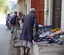 [ photo: Kashi Streets, Man Ironing, Varanasi, Uttar Pradesh, India, February 2010 (img 197-069) ]