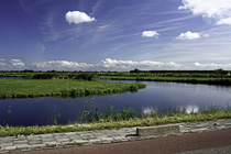 [ photo: Clouds Over a Canal,Amsterdam, Netherlands, September 2010  (img 219-047) ]