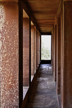 [ photo: Hallway Perspective in Emperor Akbar's Palace, Fatehpur Sikri, Uttar Pradesh, India, Feb 2010 (img 202-076) ]